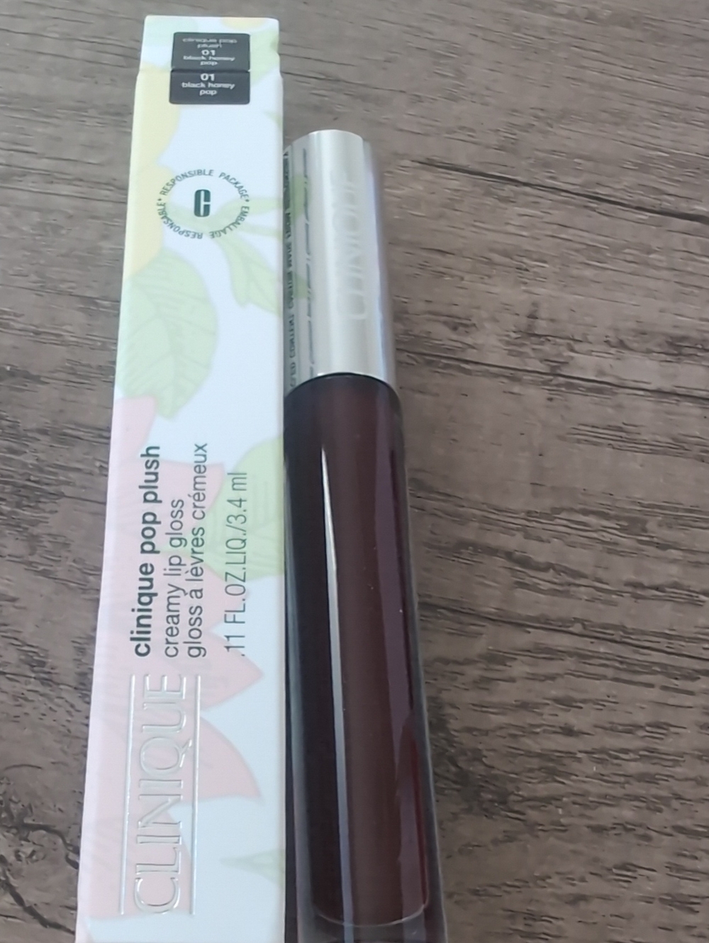 Clinique Pop Plush Lip Gloss - black Honey Pop